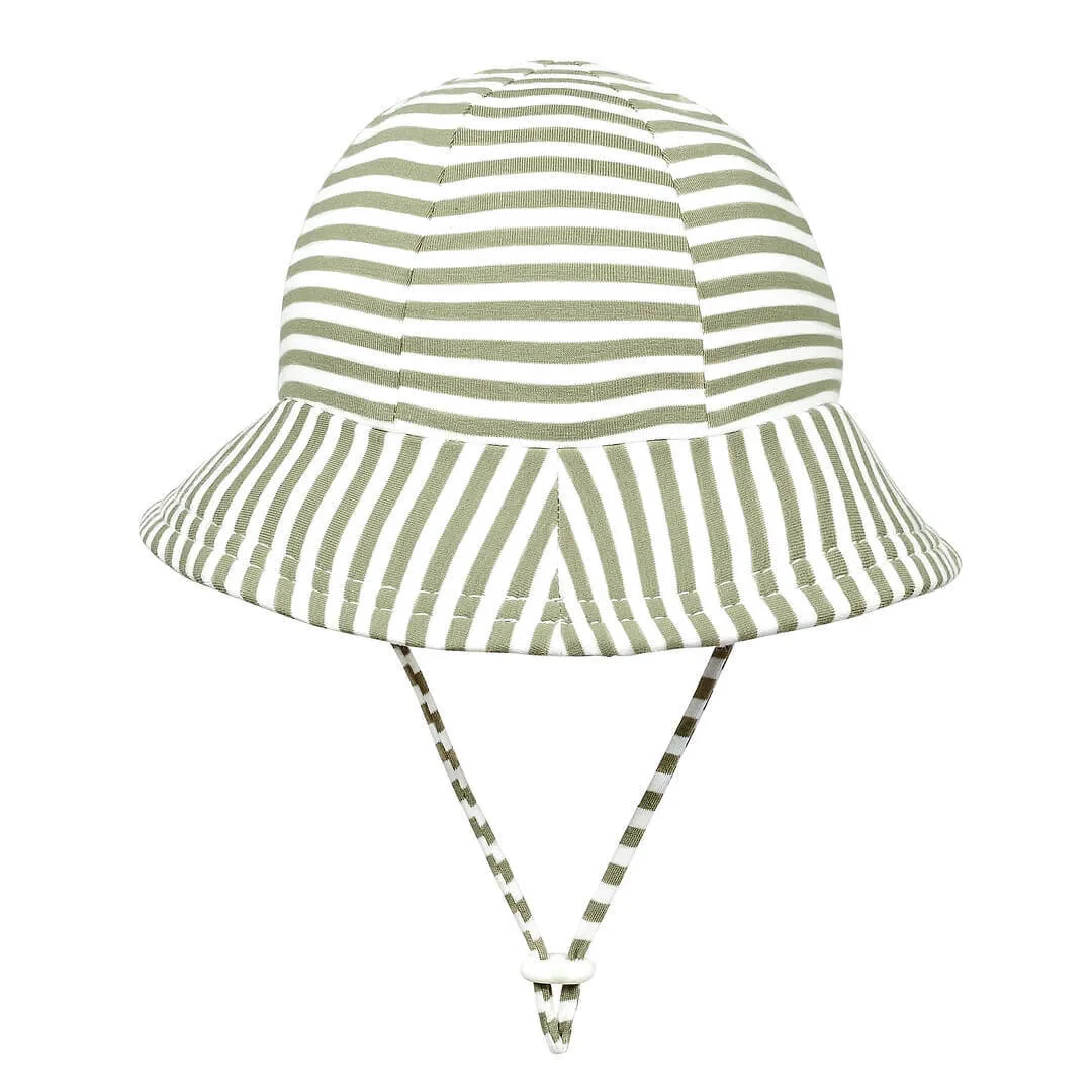 BEDHEAD TODDLER BUCKET HAT KHAKI STRIPE