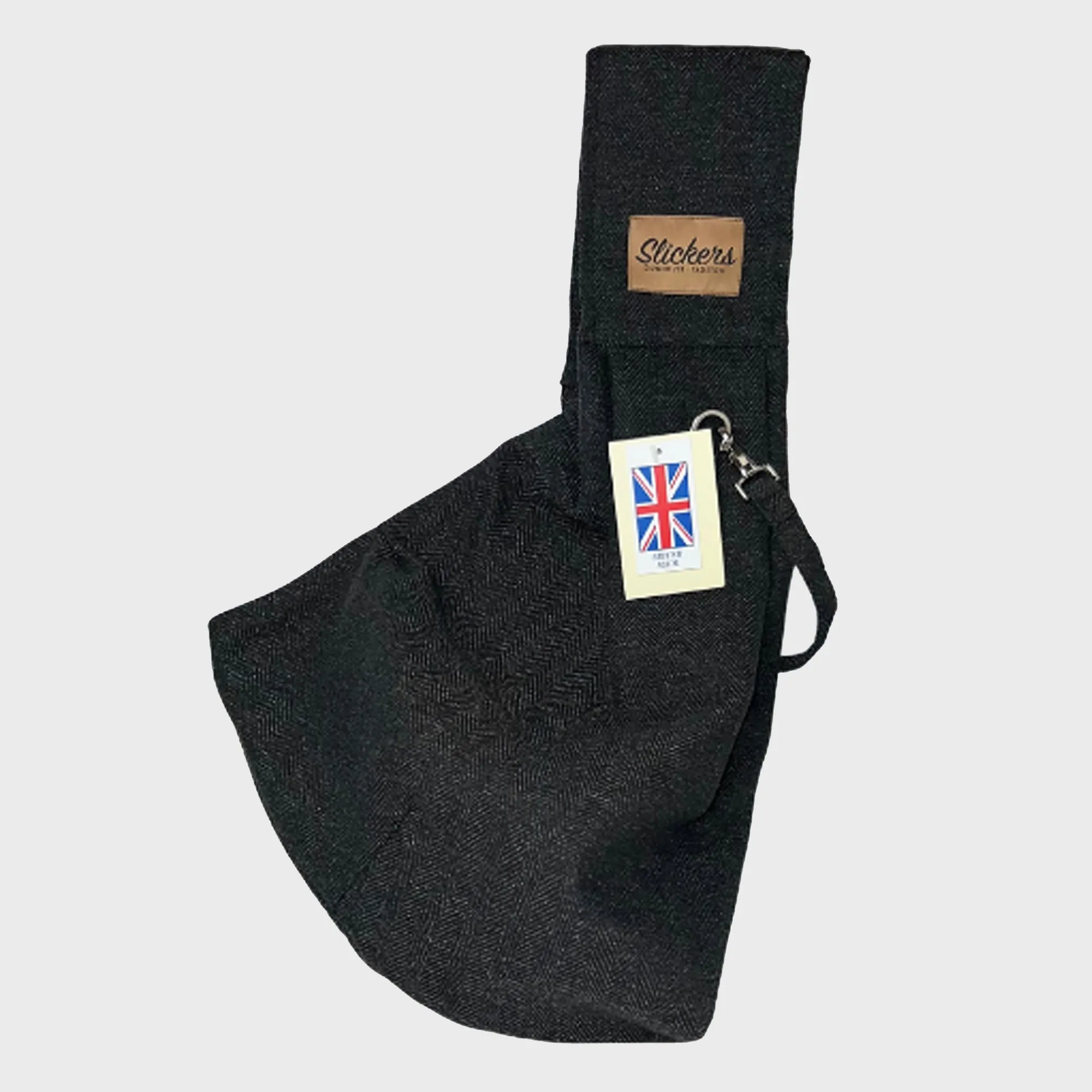 Black Tweed Dog Sling