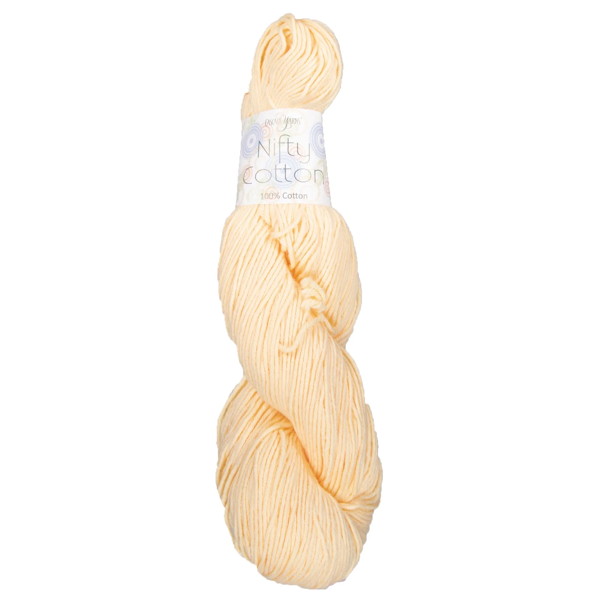 Cascade Yarns Nifty Cotton Yarn - 10 Soft Yellow