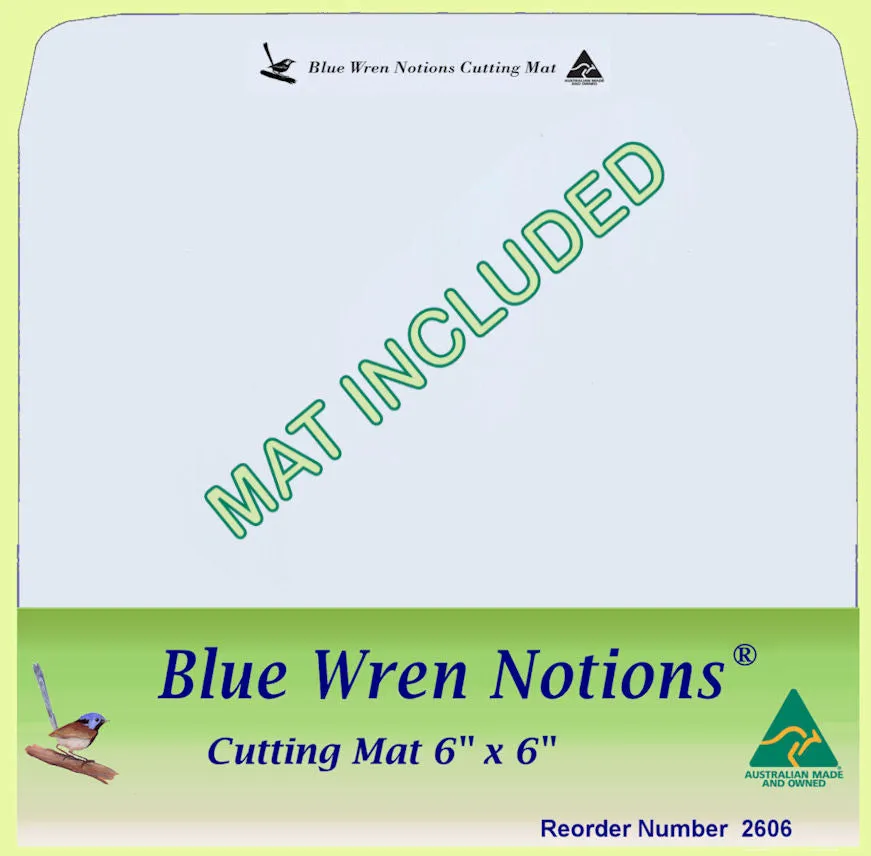 Circle Mini Dots 8mm and 11mm cut (5/16"& 7/16")  24 of each - 6326 - includes cutting mat 6" x 6"