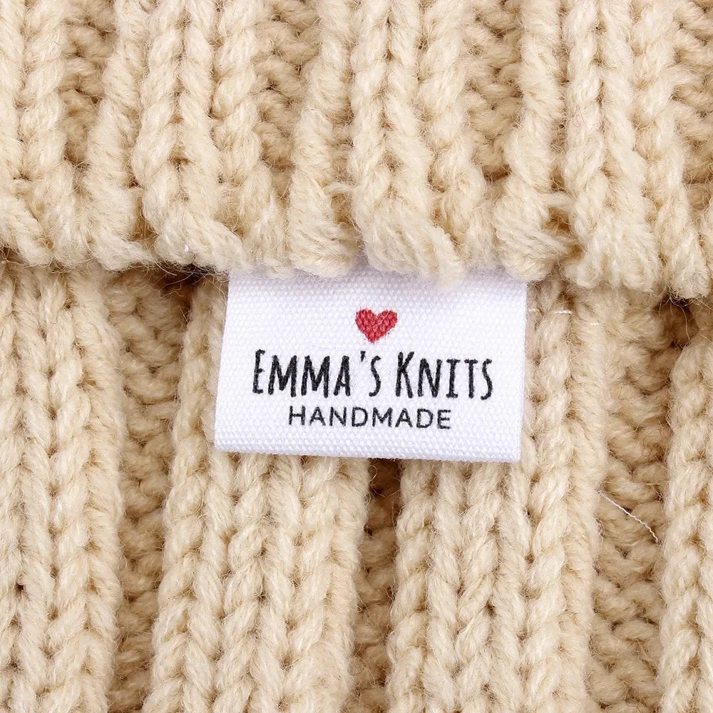 Custom Clothing Labels - Custom Personalized Tags - Engraving Engraved Labels For Products Sewing - Branding Knitting Handmade Supply