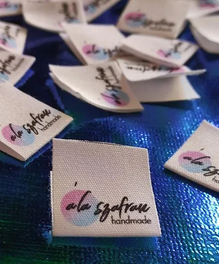 Custom Clothing Labels - Custom Personalized Tags - Engraving Engraved Labels For Products Sewing - Branding Knitting Handmade Supply