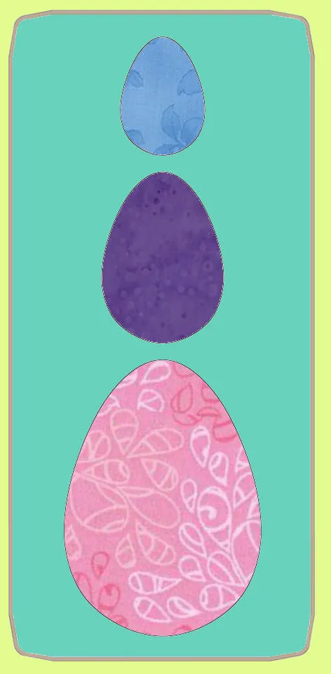 Eggs - 2¼”, 3¼”, and 5¼” Tall Cut Sizes Combo, includes mat