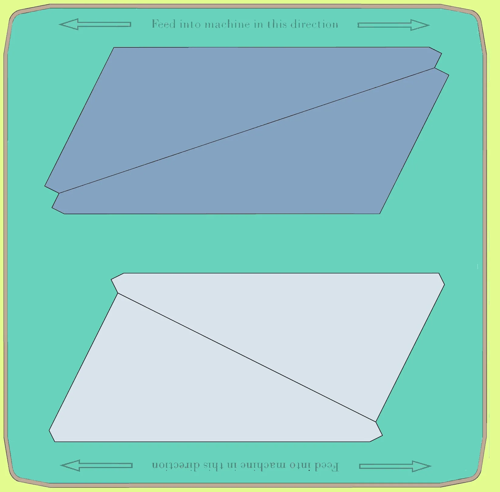 Four Point Star, 3D  - 6556  (6" finished quarter block, 12" finished block) - Mat included
