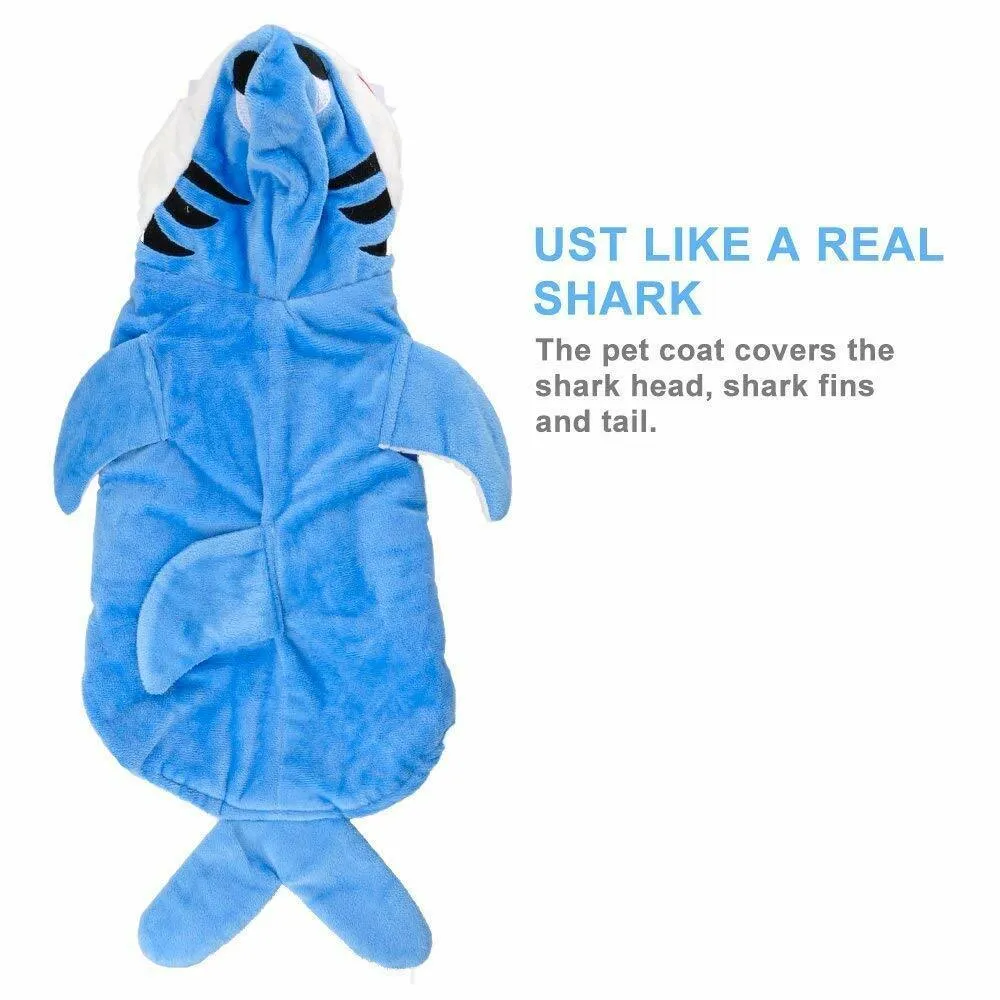 Halloween Costumes Funny Dog Cat Shark Costumes Christmas Cosplay Dress Pajamas