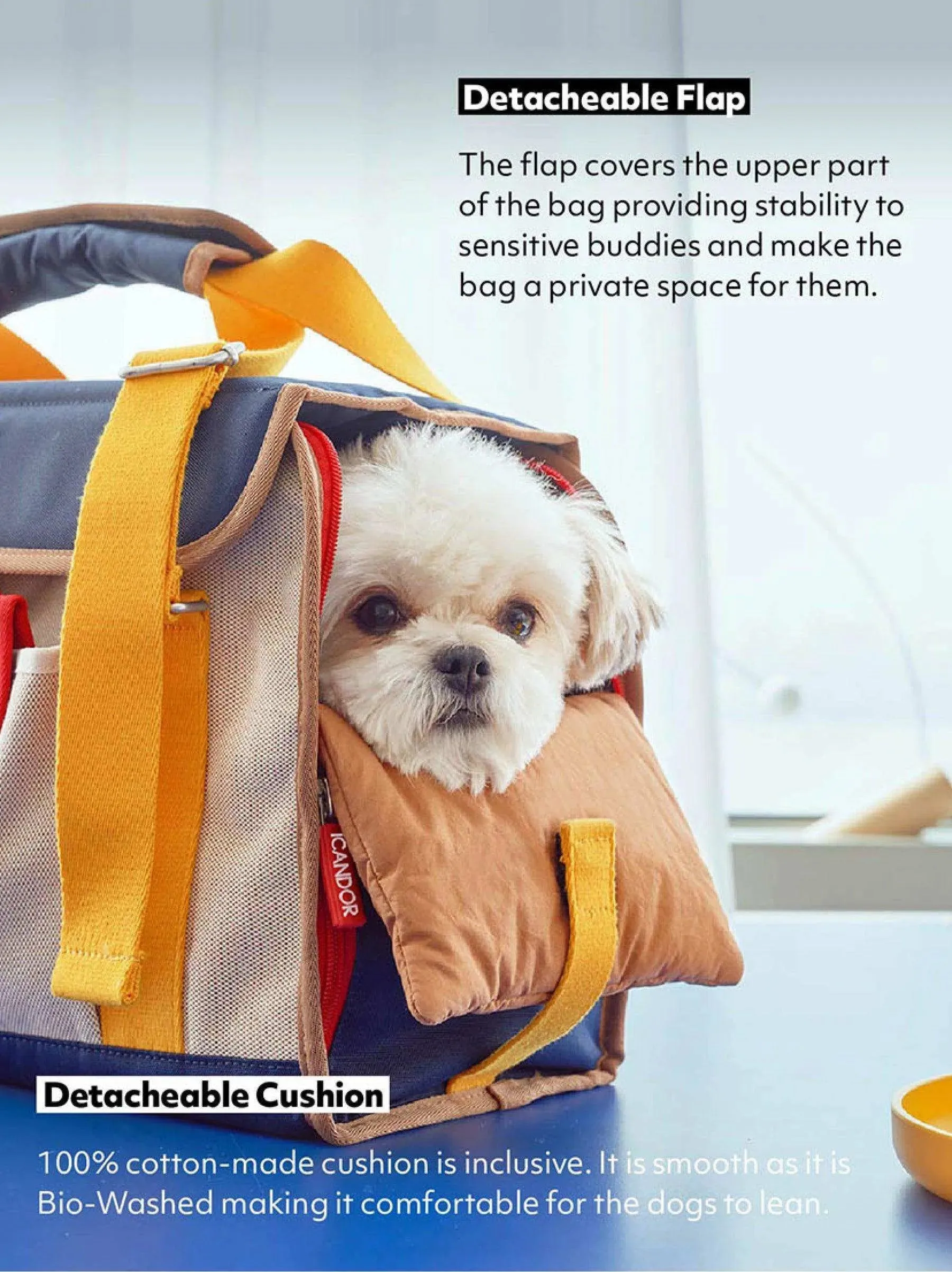 iBag | Pet Travel Carrier - Shy Navy