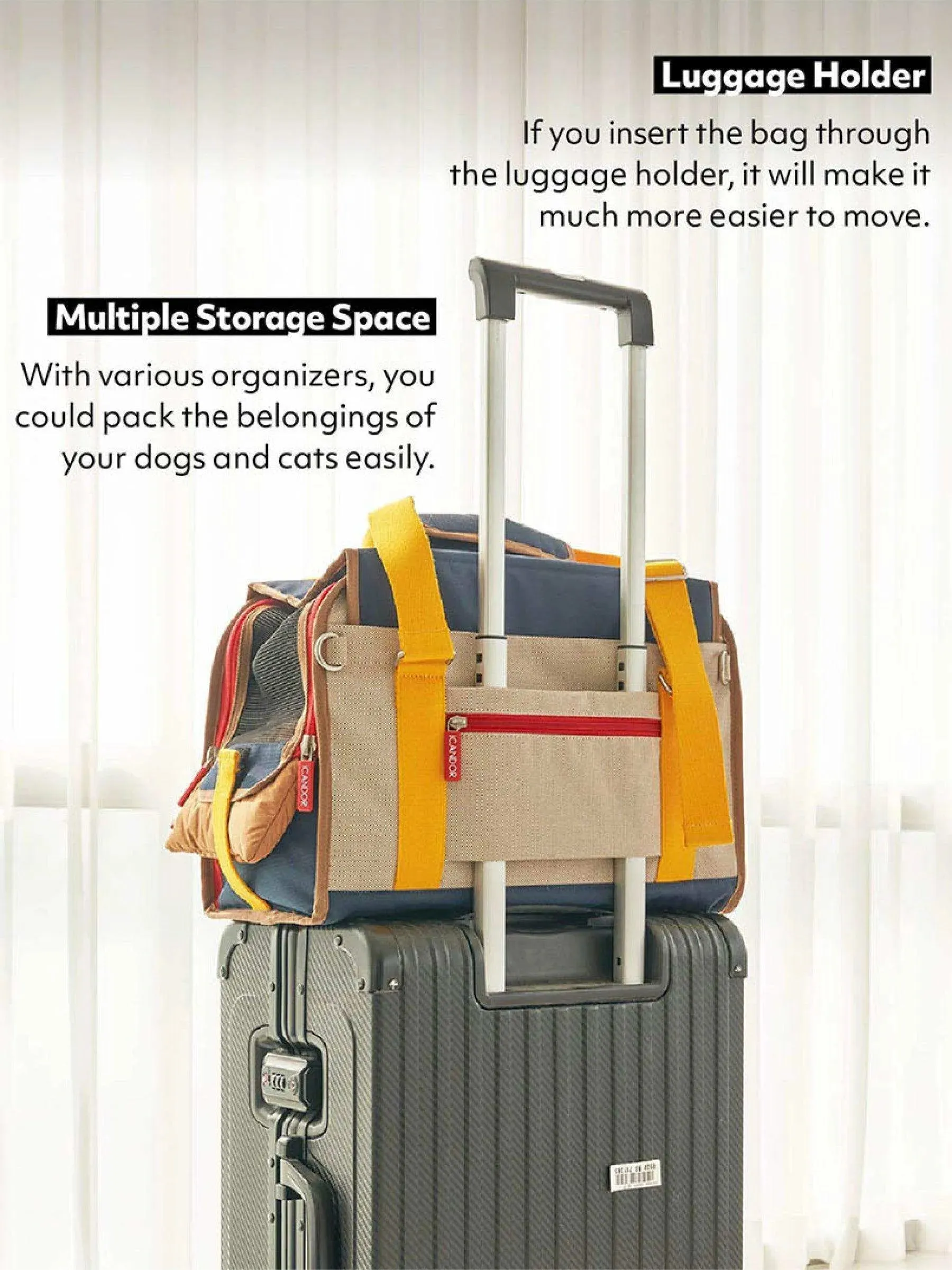 iBag | Pet Travel Carrier - Shy Navy
