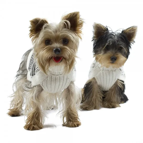 Knitted Dog Sweater (Frosty Isle)