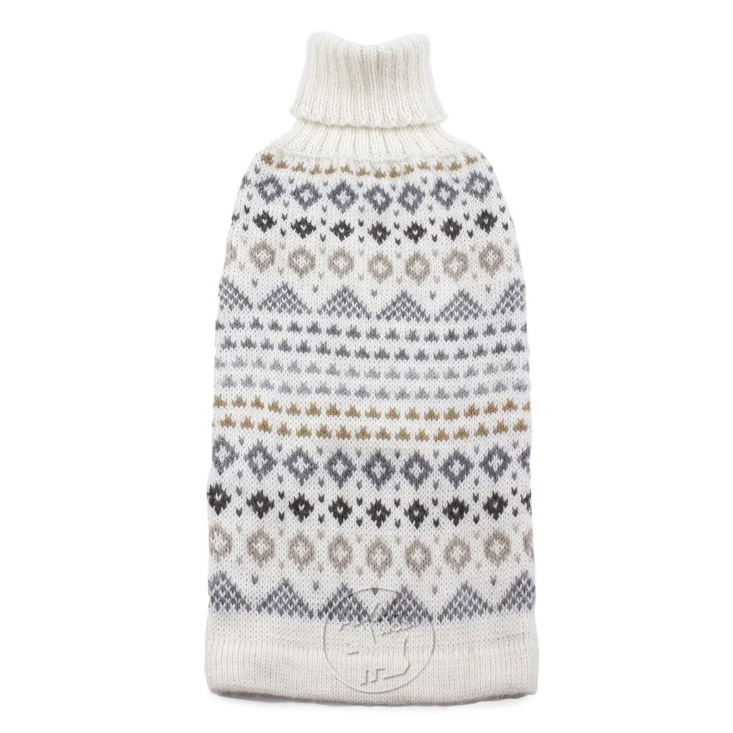 Knitted Dog Sweater (Frosty Isle)