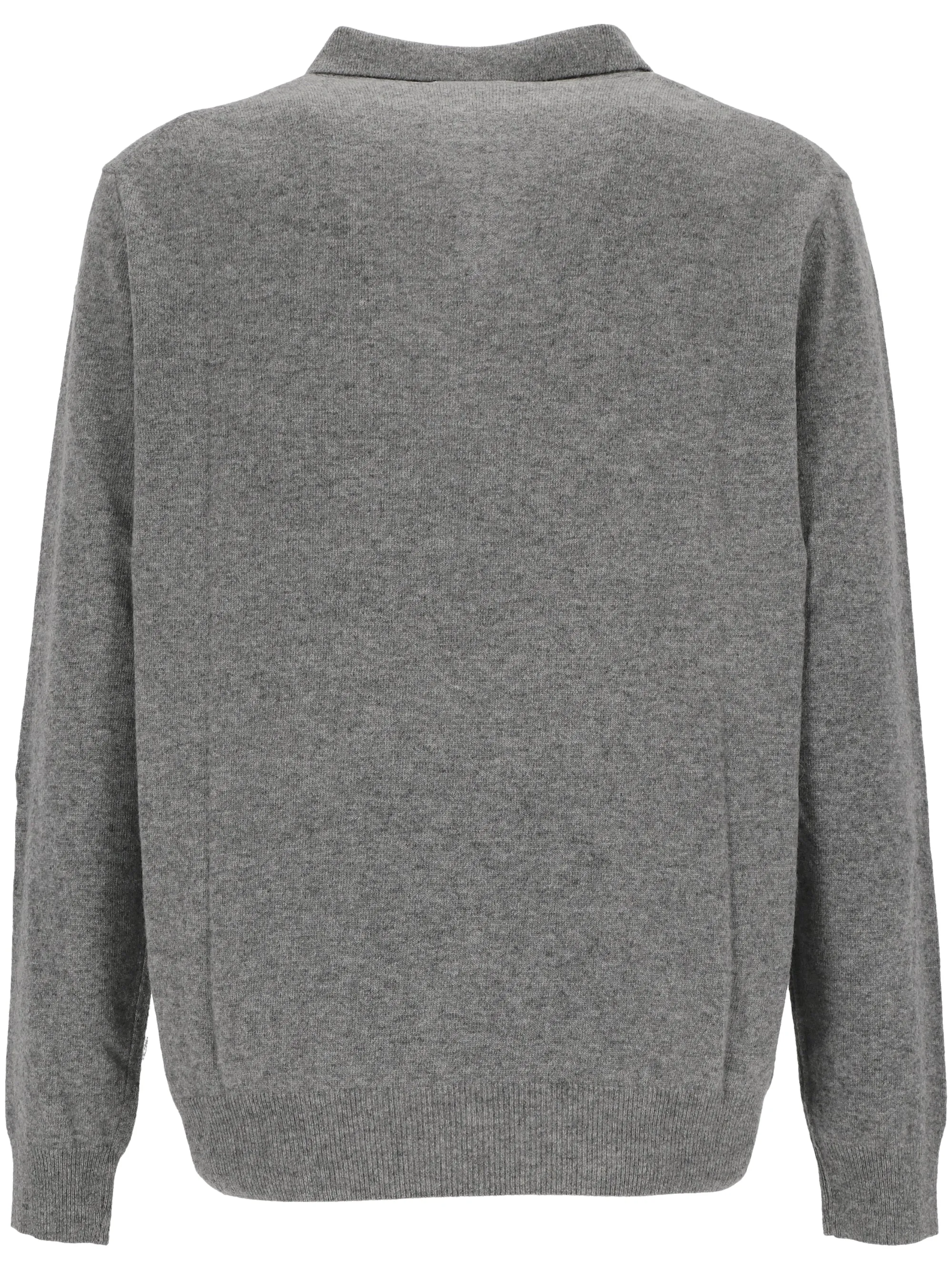 Mid Grey Crewneck Sweater for Men