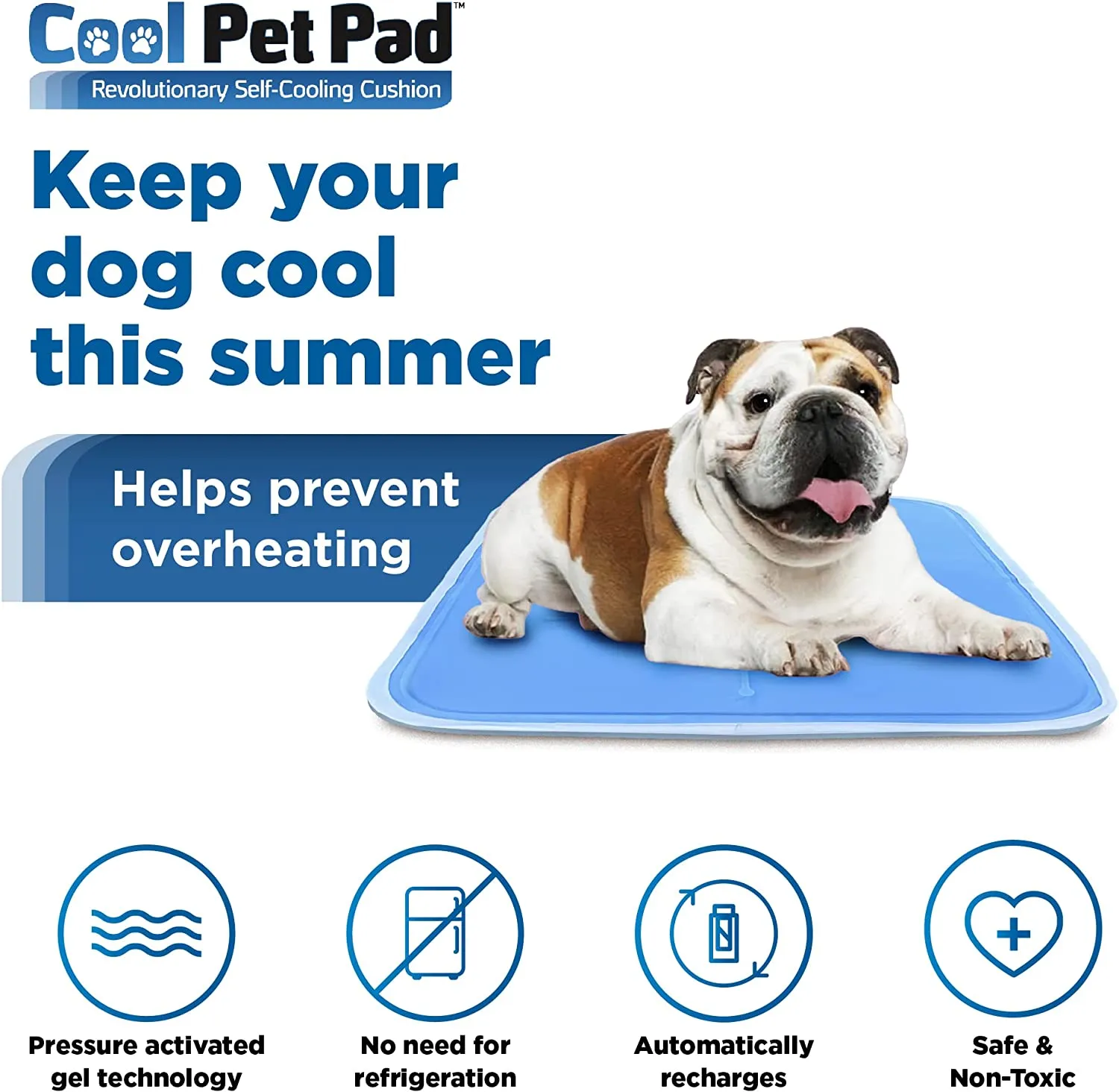 Pressure Activated Pet Cooling Mat