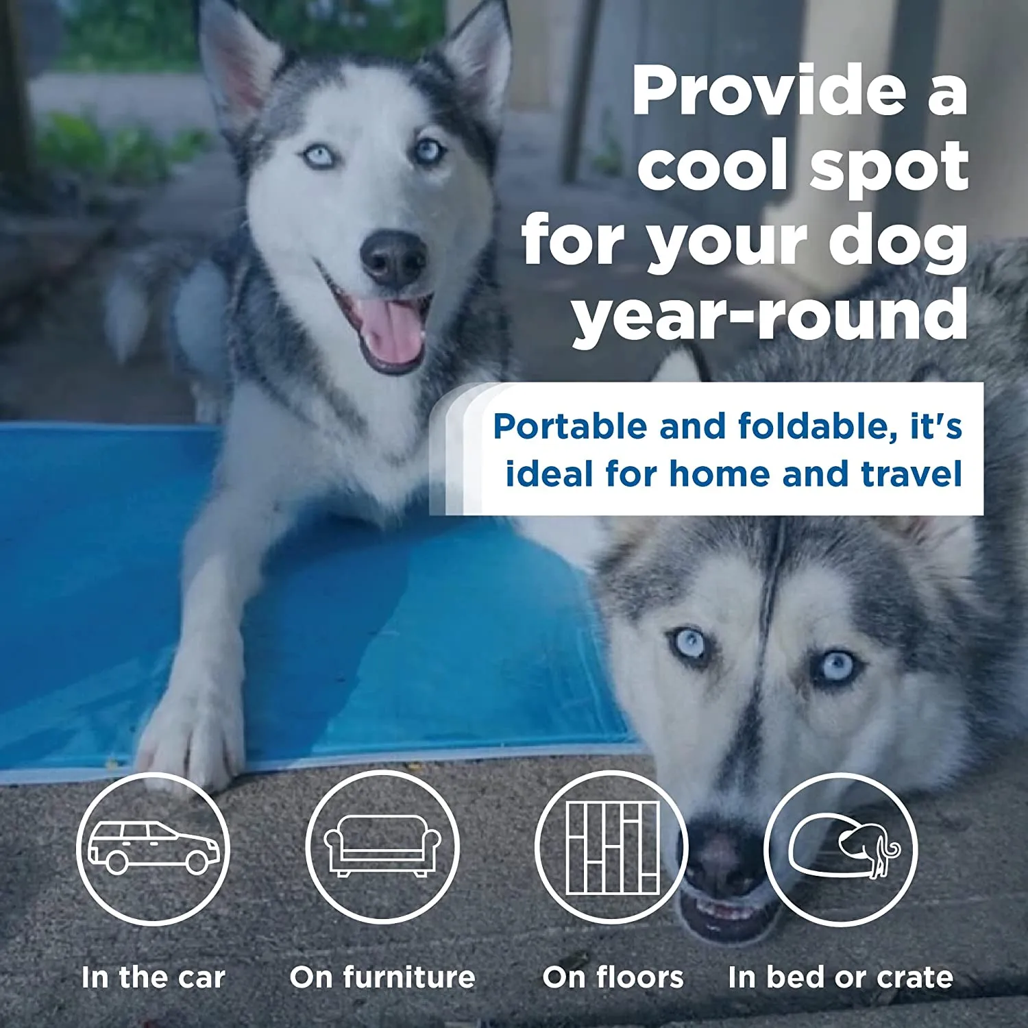 Pressure Activated Pet Cooling Mat