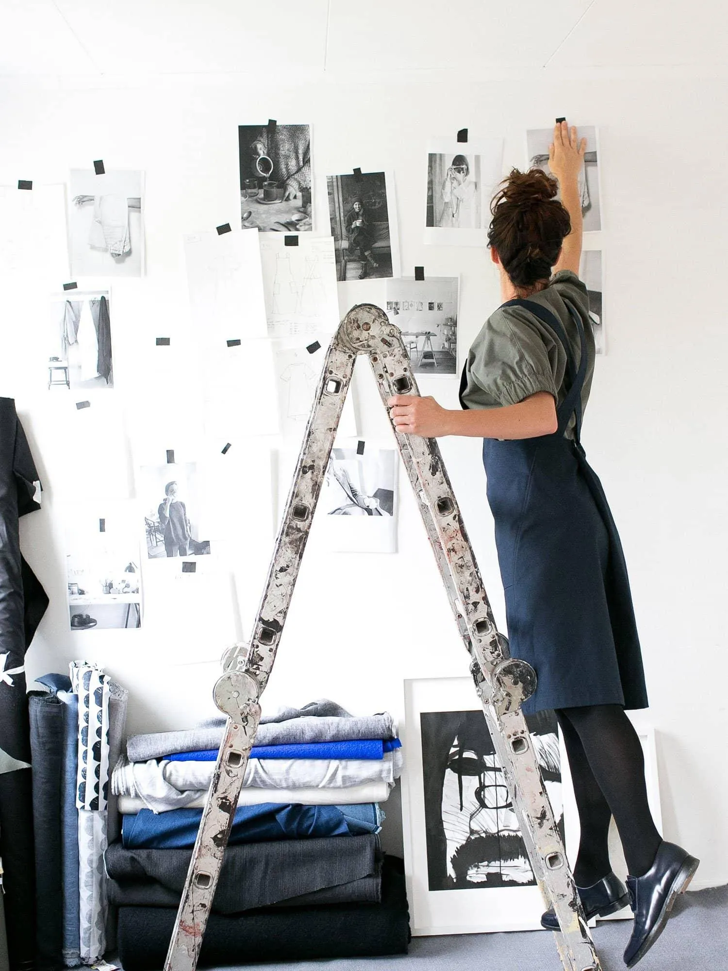 The Assembly Line Apron Dress