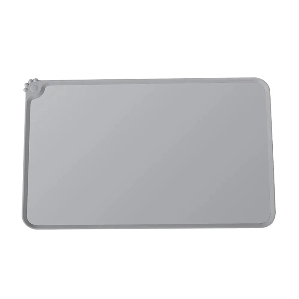 Waterproof Pet Feeding Mats with High Lips - Multiple Size and Colors