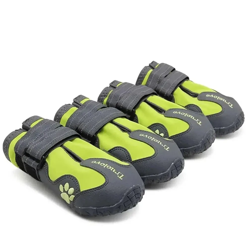 Waterproof Reflective Dog Shoes – Anti-Slip Rain Boots