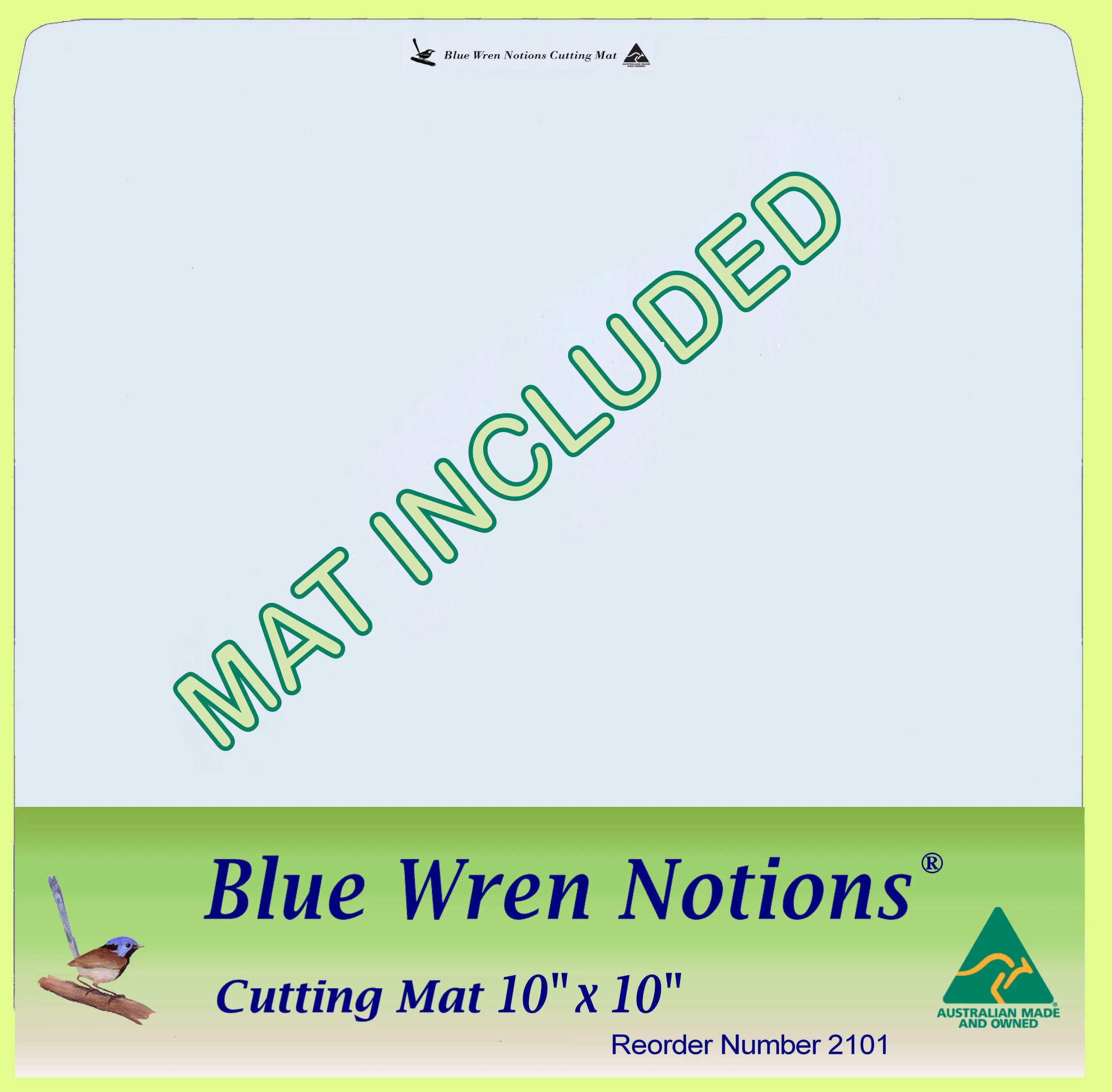 Wave Peak 4" finished block - 6633- includes cutting mat